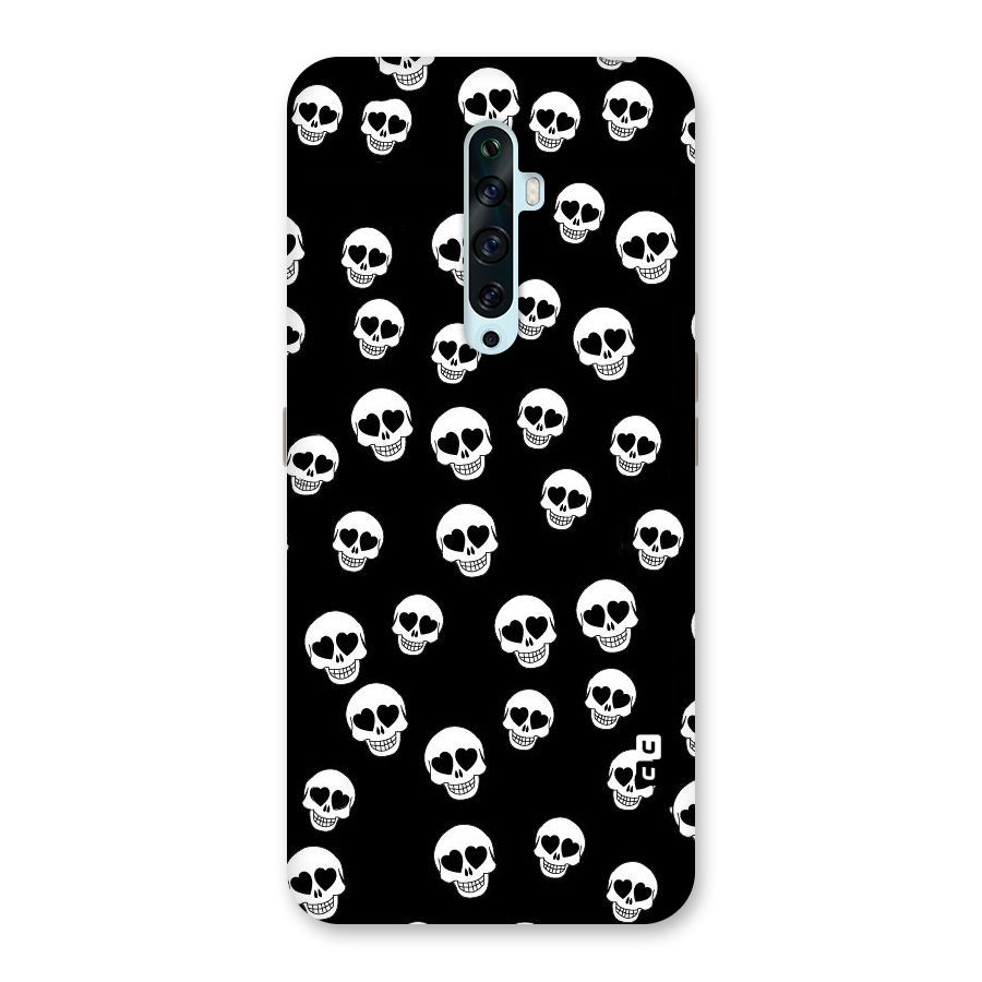 Skull Heart Back Case for Oppo Reno2 Z