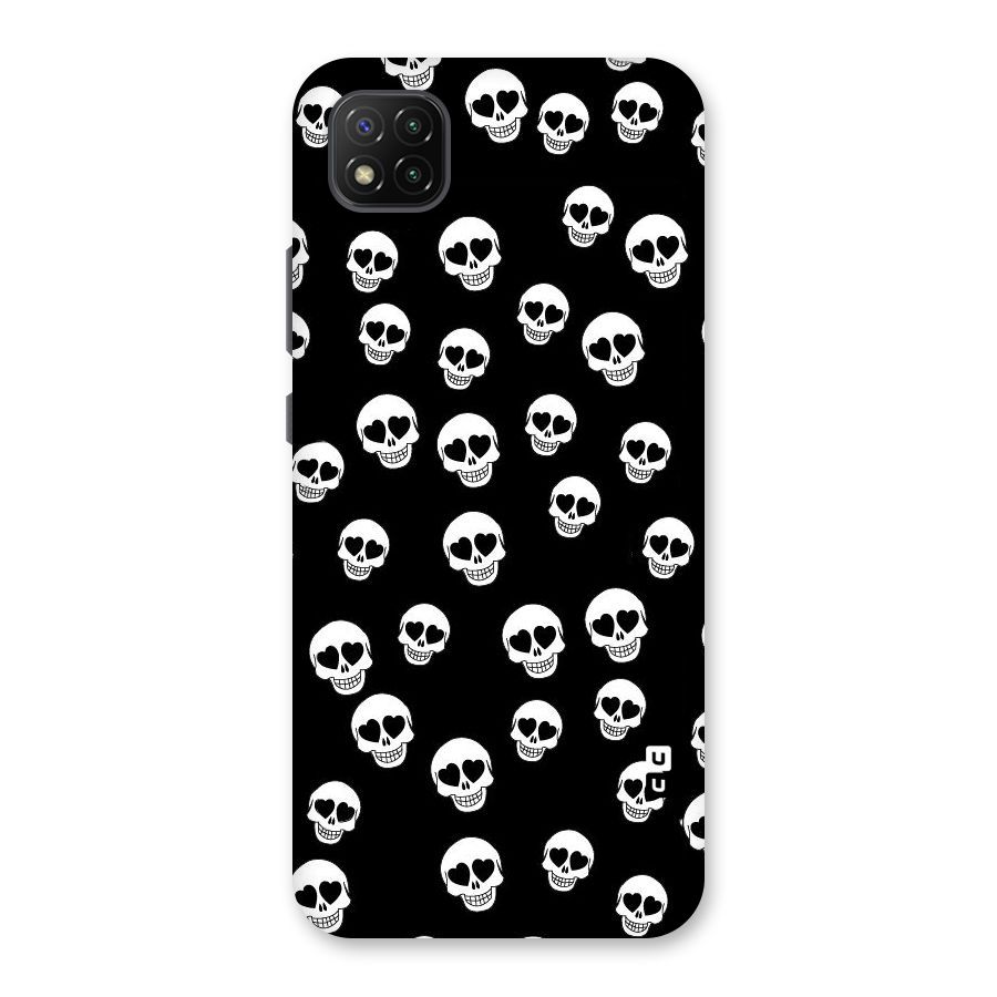 Skull Heart Back Case for Poco C3