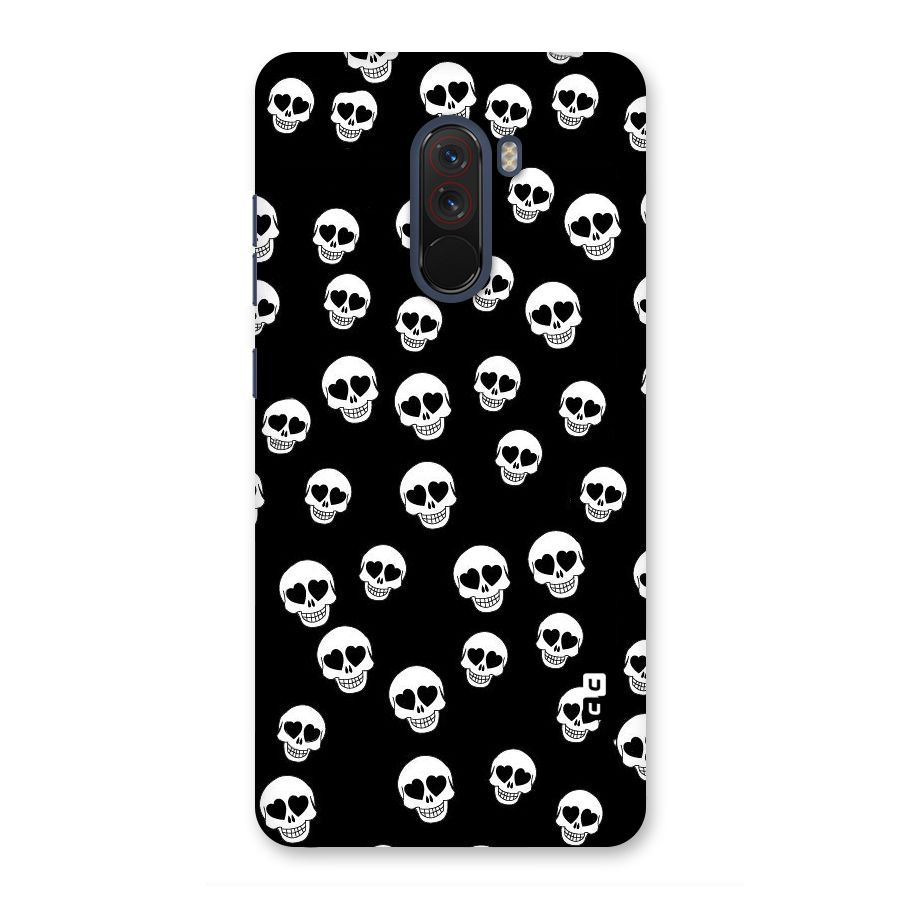 Skull Heart Back Case for Poco F1