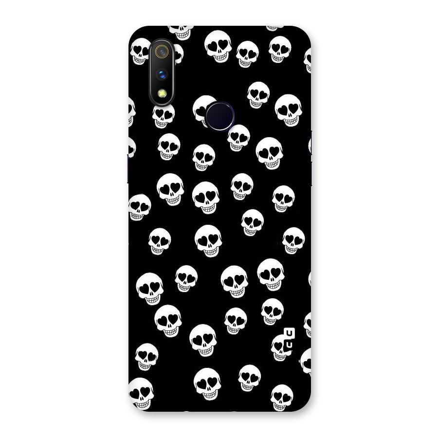 Skull Heart Back Case for Realme 3 Pro