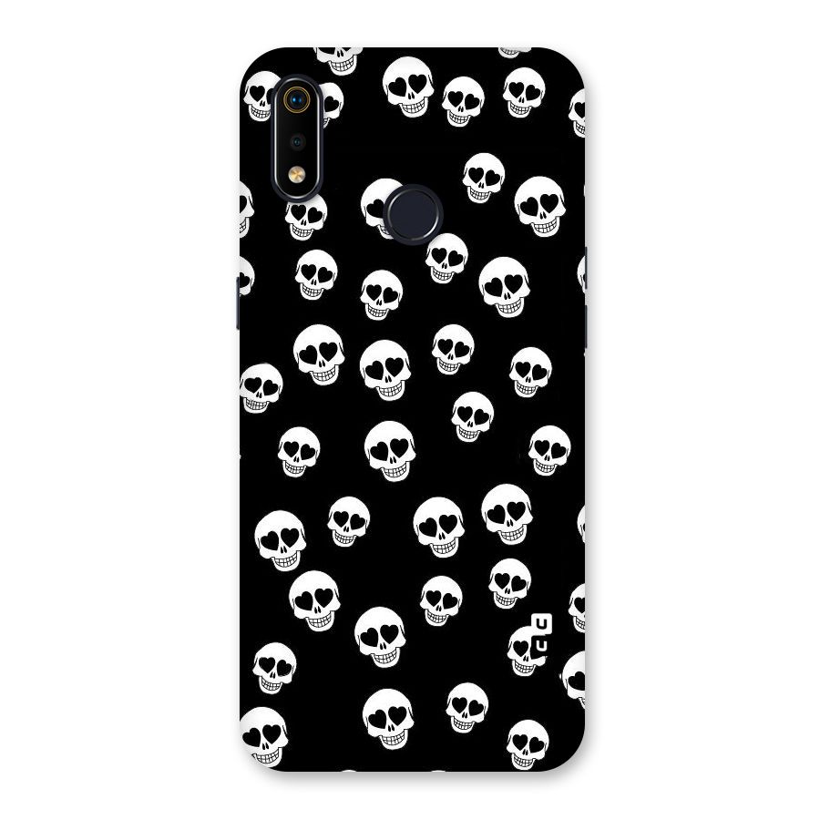 Skull Heart Back Case for Realme 3i