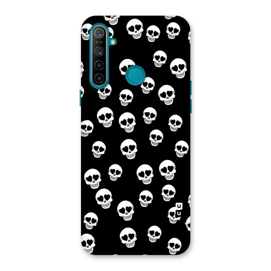 Skull Heart Back Case for Realme 5i