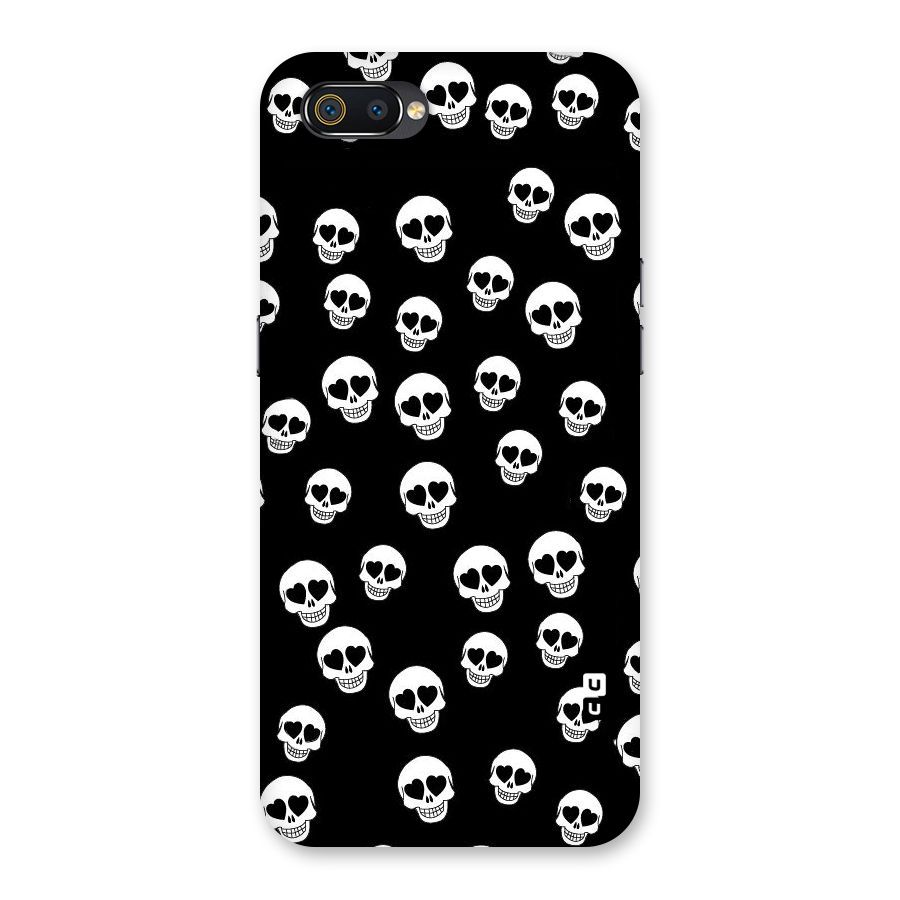 Skull Heart Back Case for Realme C2