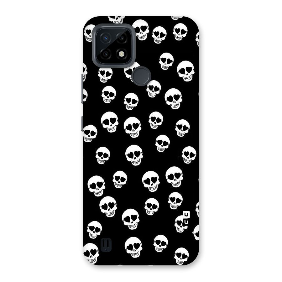 Skull Heart Back Case for Realme C21