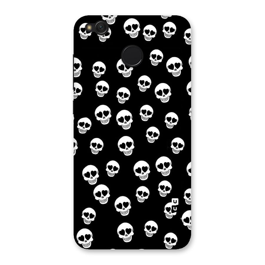 Skull Heart Back Case for Redmi 4