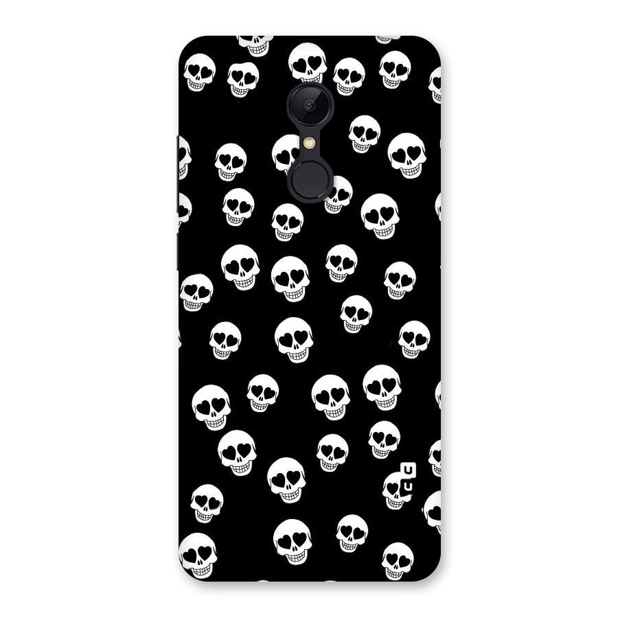 Skull Heart Back Case for Redmi 5