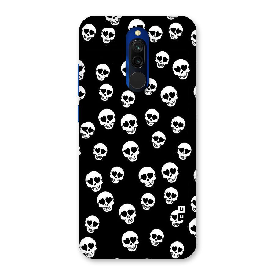 Skull Heart Back Case for Redmi 8