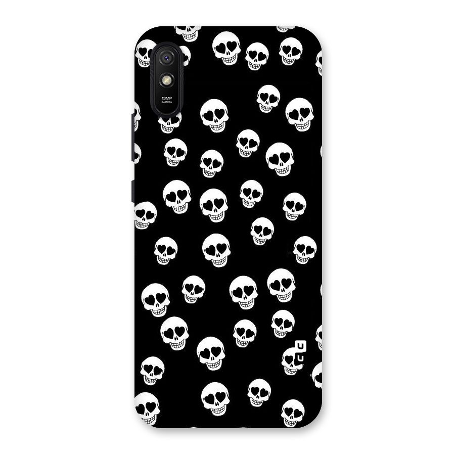 Skull Heart Back Case for Redmi 9A