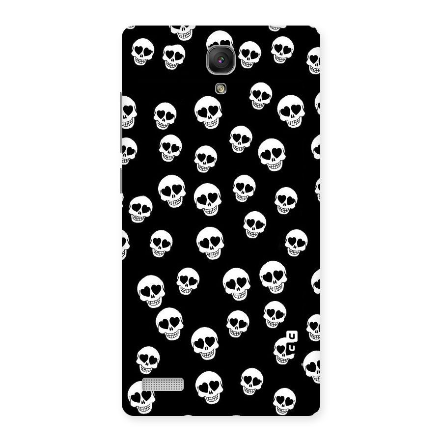 Skull Heart Back Case for Redmi Note