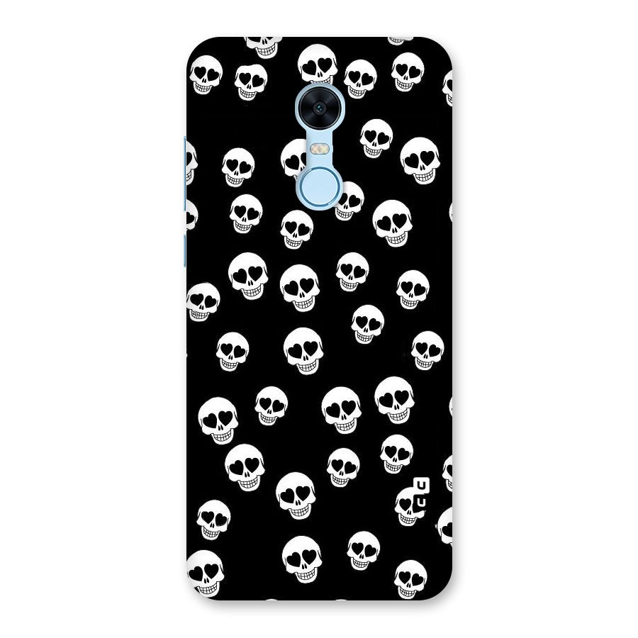 Skull Heart Back Case for Redmi Note 5