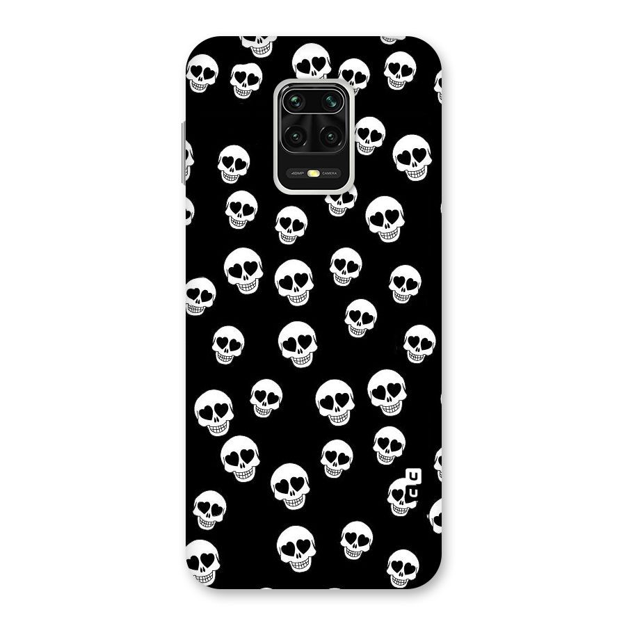 Skull Heart Back Case for Redmi Note 9 Pro