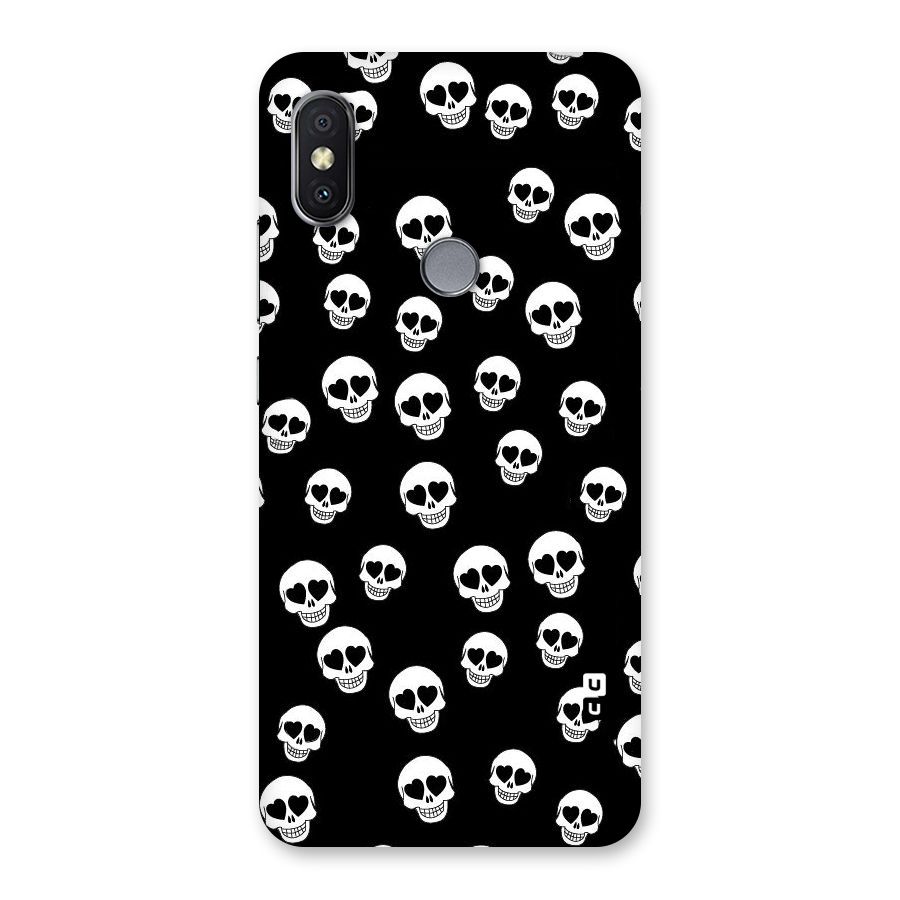 Skull Heart Back Case for Redmi Y2