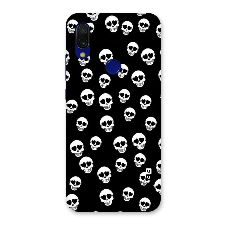 Skull Heart Back Case for Redmi Y3