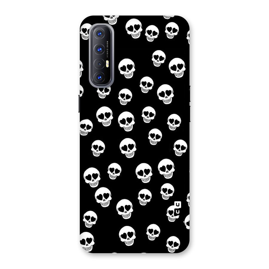 Skull Heart Back Case for Reno3 Pro