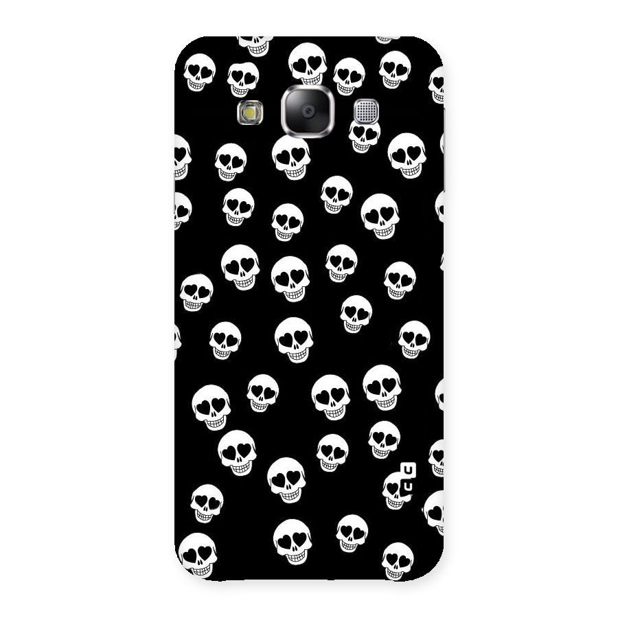 Skull Heart Back Case for Samsung Galaxy E5