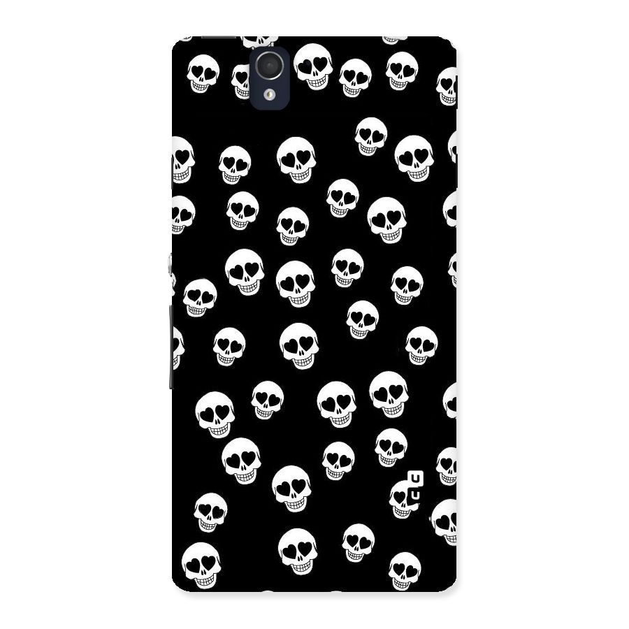 Skull Heart Back Case for Sony Xperia Z