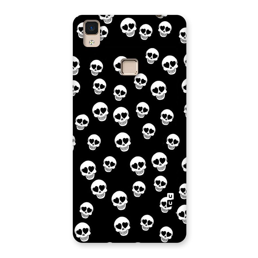 Skull Heart Back Case for V3 Max