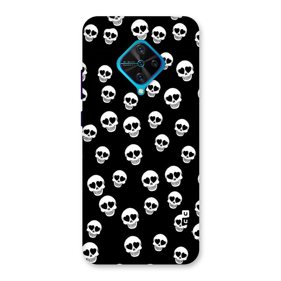 Skull Heart Back Case for Vivo S1 Pro