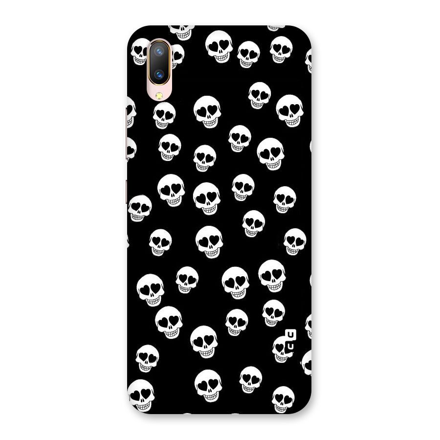 Skull Heart Back Case for Vivo V11 Pro