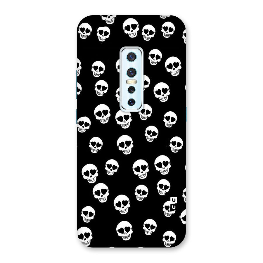 Skull Heart Back Case for Vivo V17 Pro