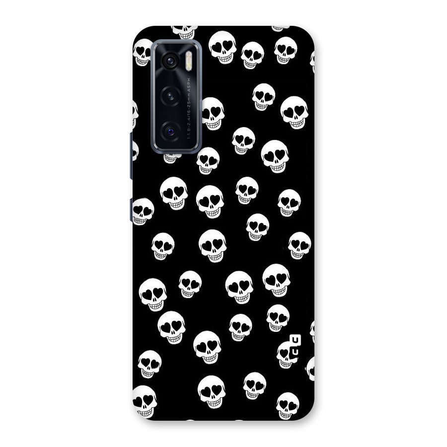 Skull Heart Back Case for Vivo V20 SE