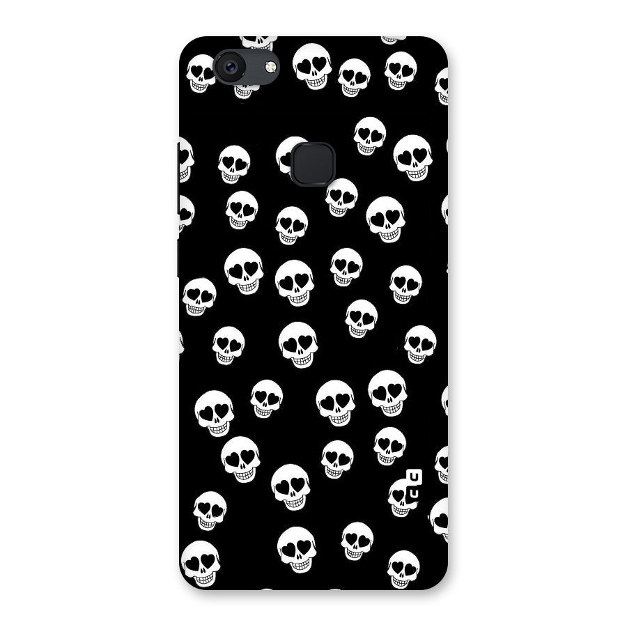 Skull Heart Back Case for Vivo V7 Plus