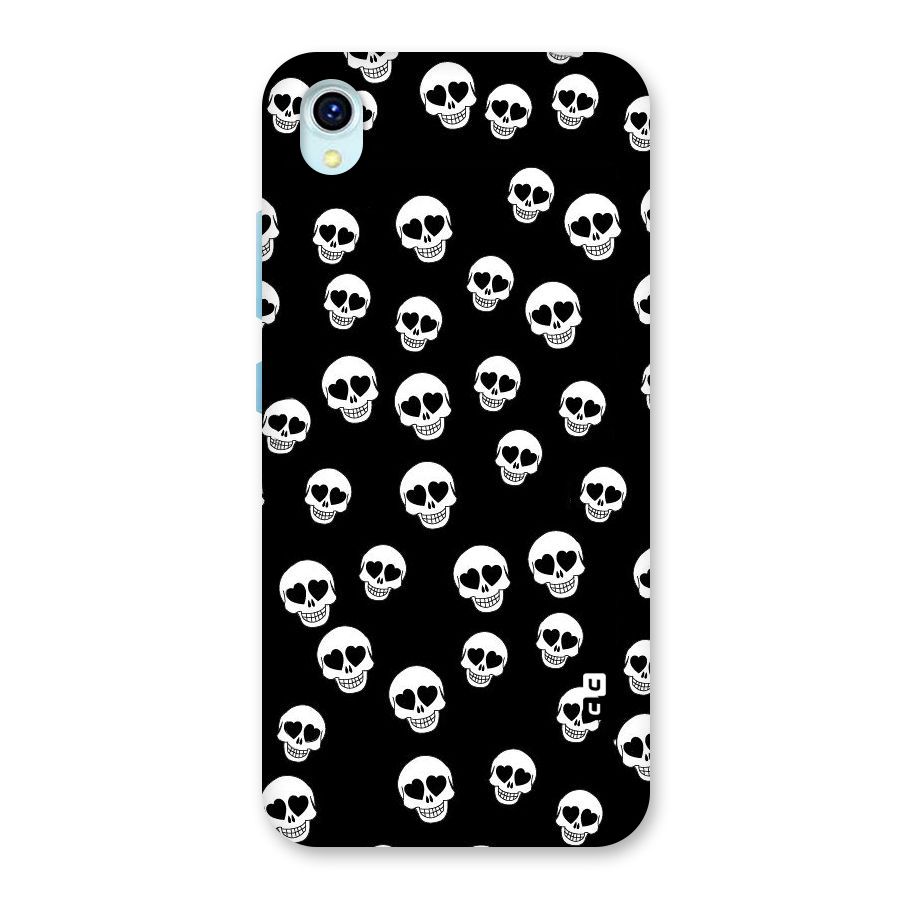 Skull Heart Back Case for Vivo Y1s