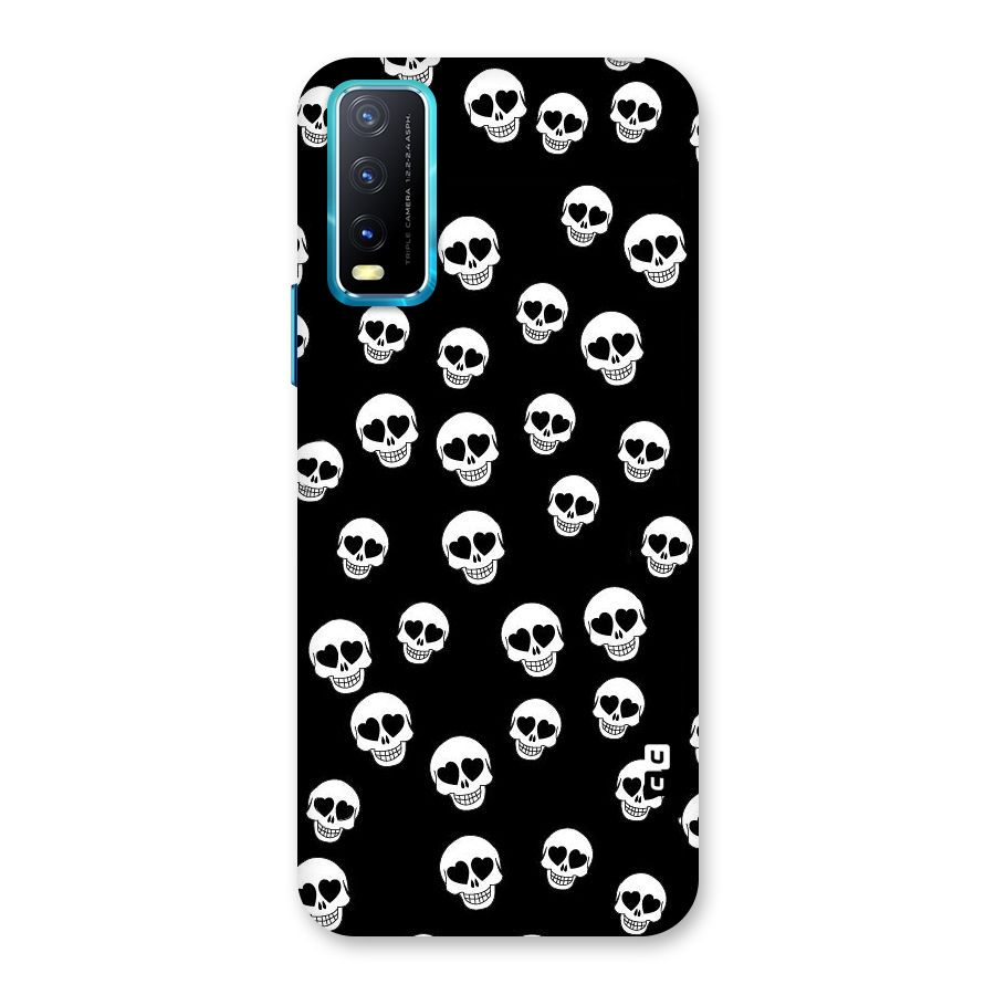 Skull Heart Back Case for Vivo Y20A