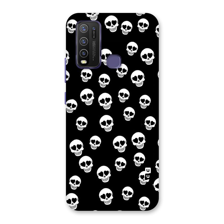 Skull Heart Back Case for Vivo Y30