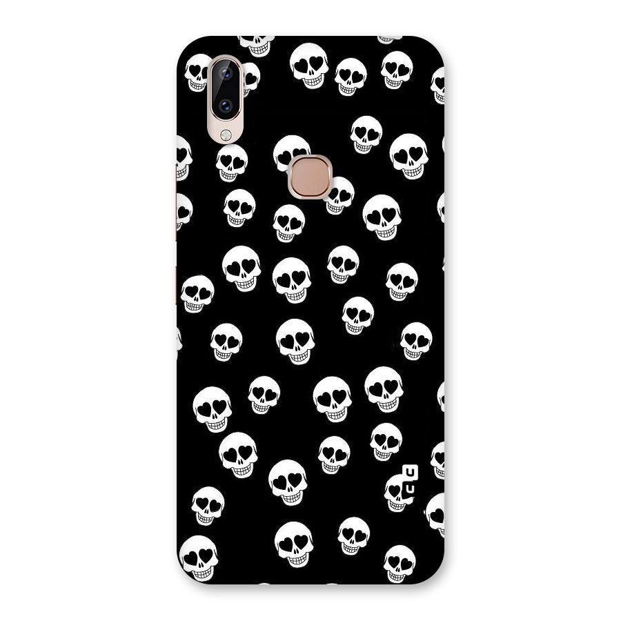 Skull Heart Back Case for Vivo Y83 Pro