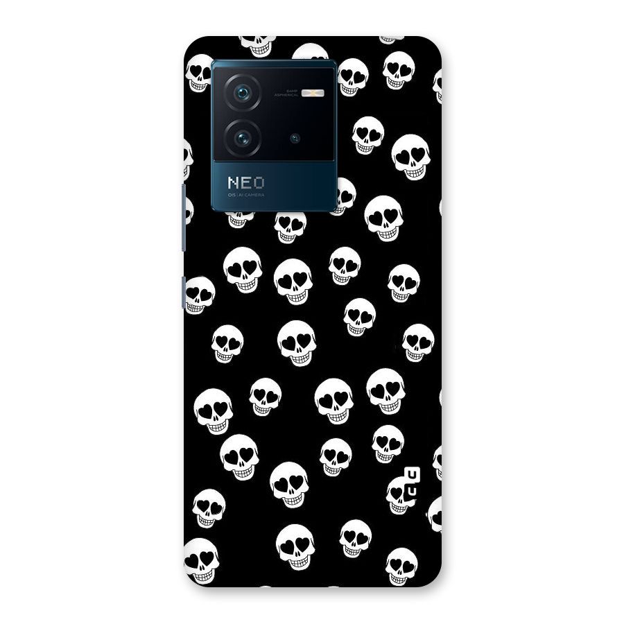 Skull Heart Back Case for Vivo iQOO Neo 6 5G