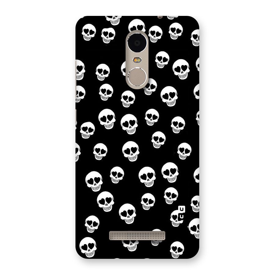 Skull Heart Back Case for Xiaomi Redmi Note 3