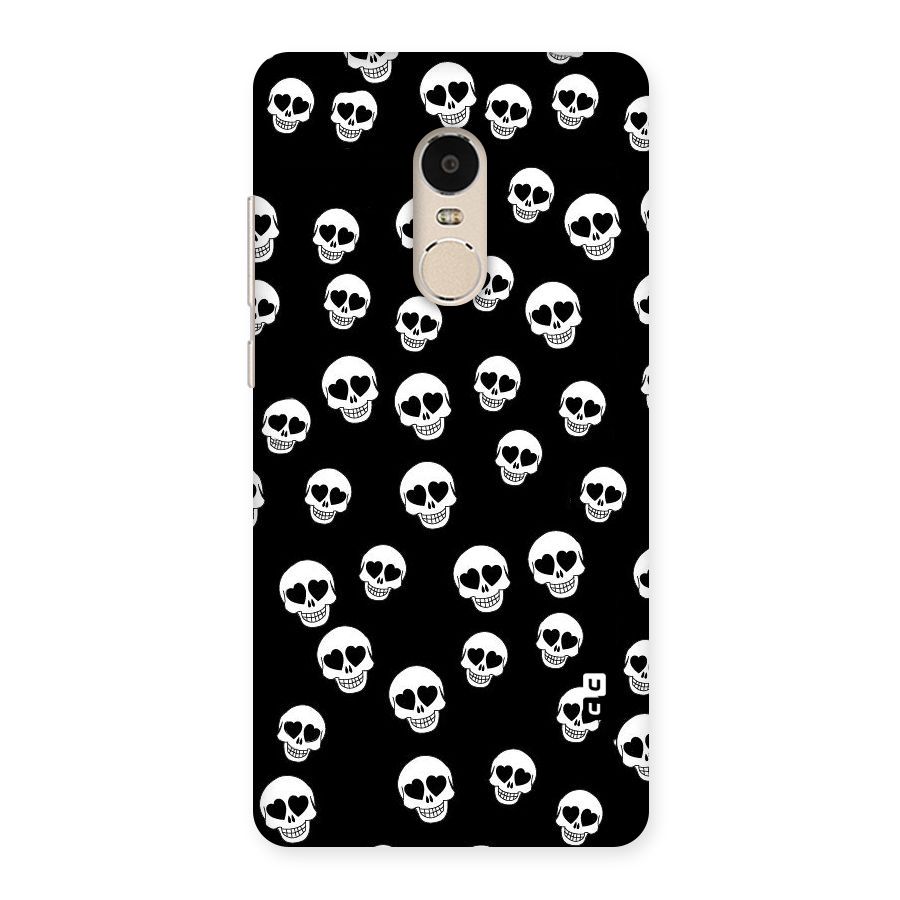 Skull Heart Back Case for Xiaomi Redmi Note 4