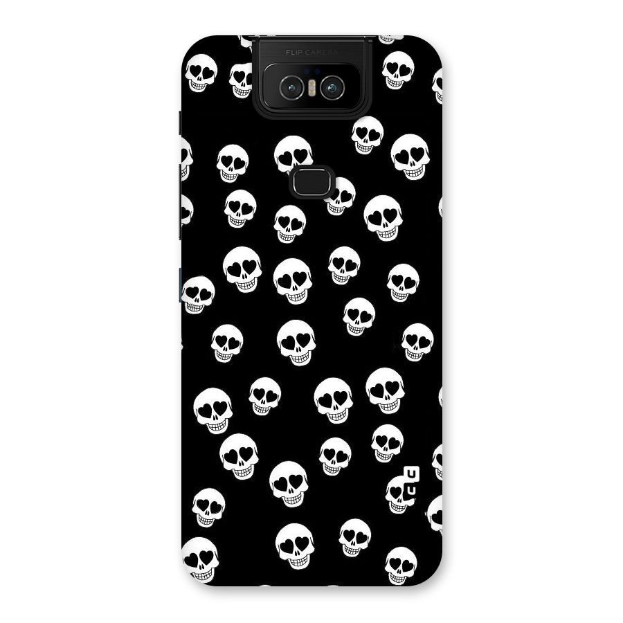 Skull Heart Back Case for Zenfone 6z