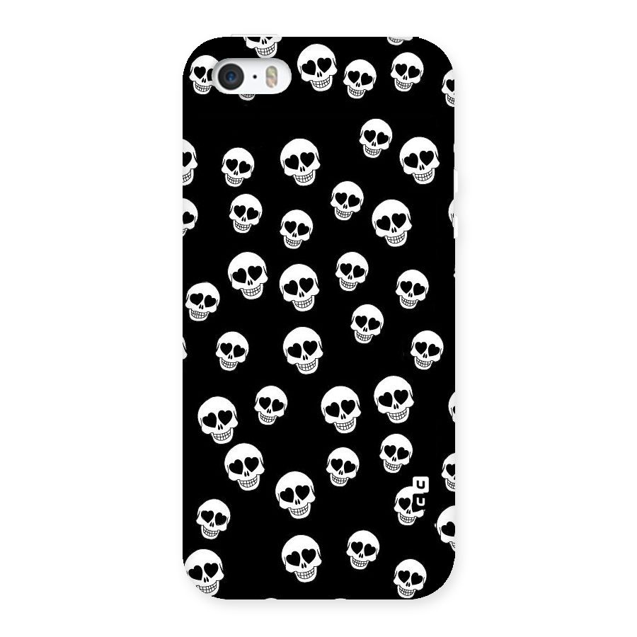 Skull Heart Back Case for iPhone 5 5S