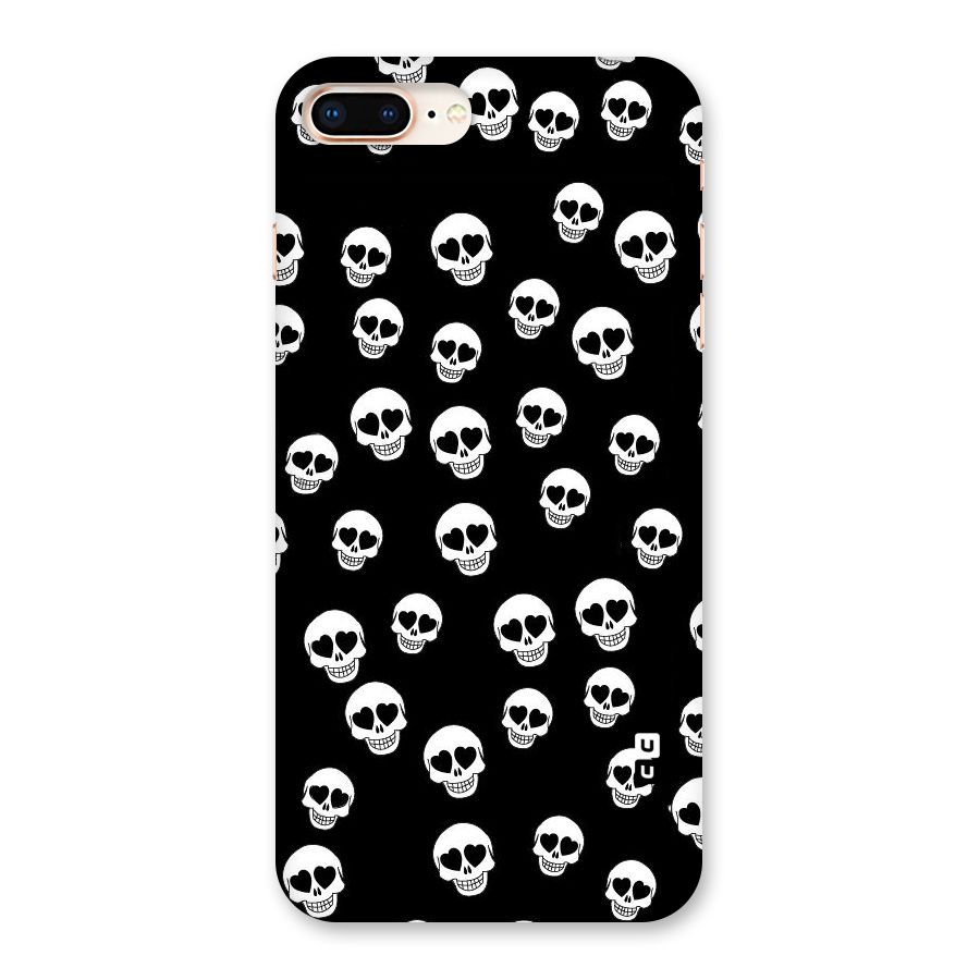 Skull Heart Back Case for iPhone 8 Plus