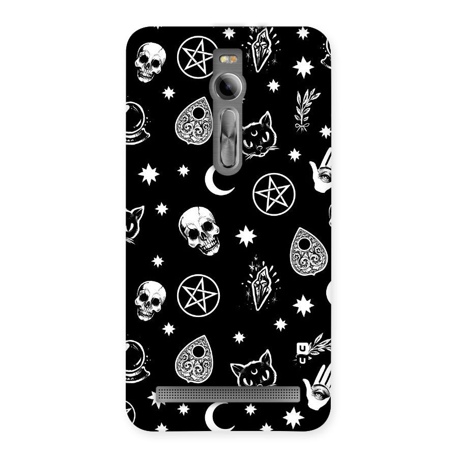 Skull Moon Design Back Case for Asus Zenfone 2