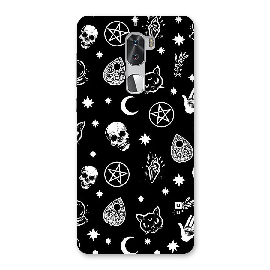 Skull Moon Design Back Case for Coolpad Cool 1