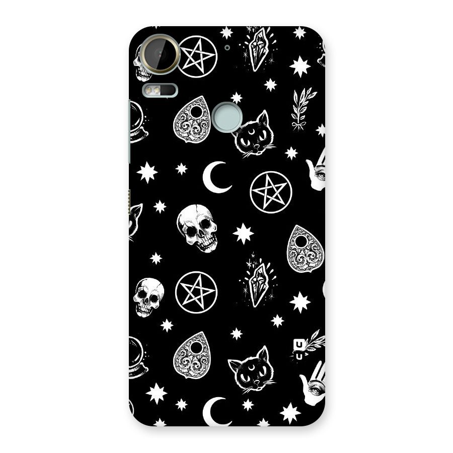 Skull Moon Design Back Case for Desire 10 Pro