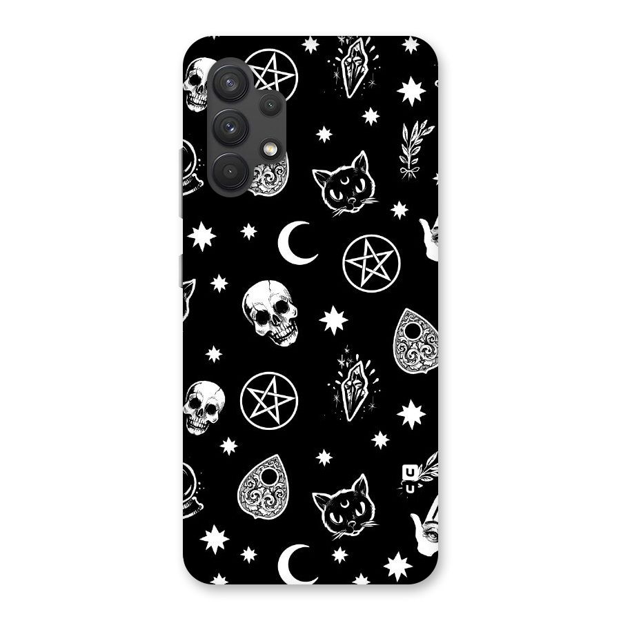 Skull Moon Design Back Case for Galaxy A32