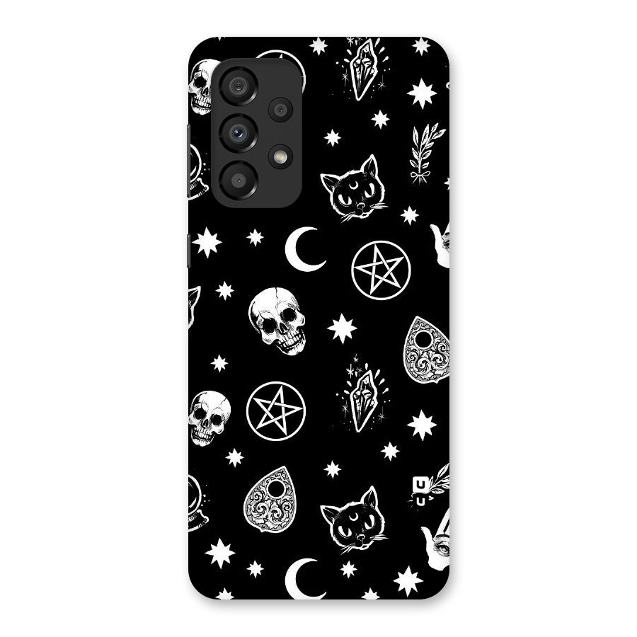 Skull Moon Design Back Case for Galaxy A33 5G