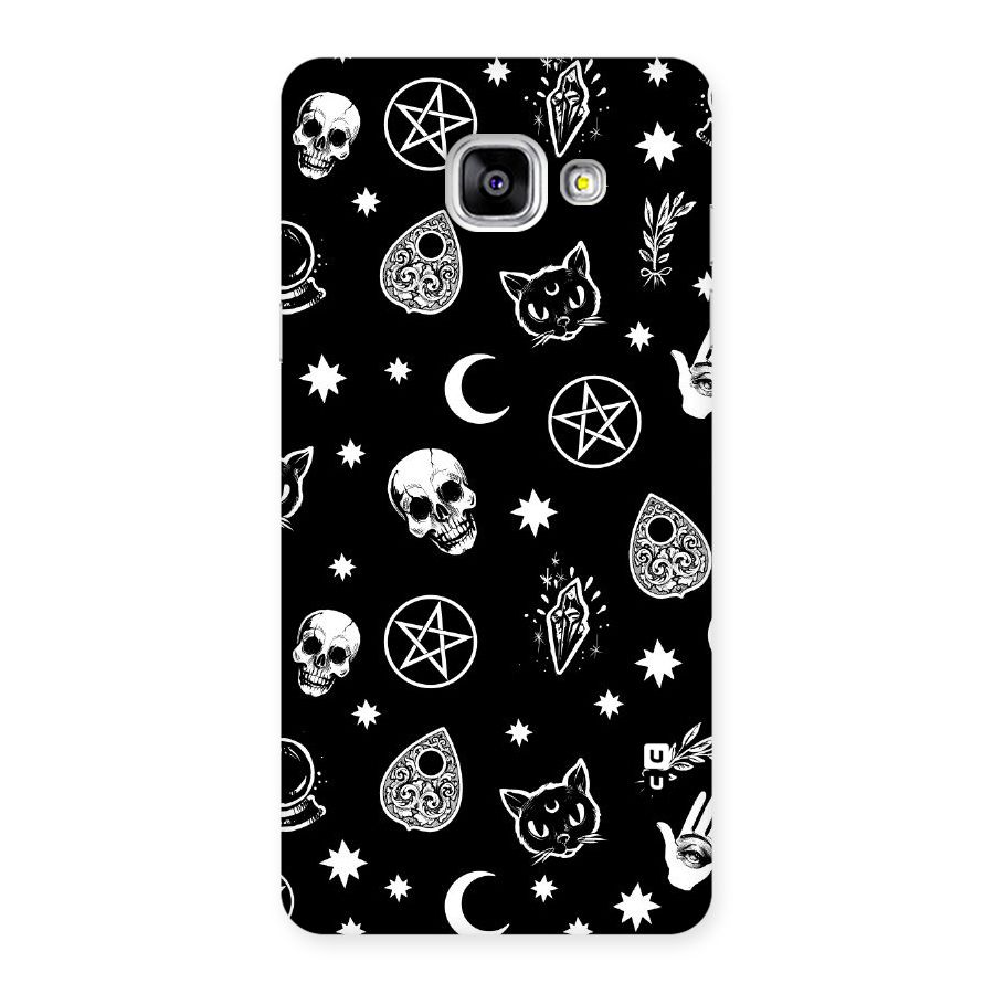 Skull Moon Design Back Case for Galaxy A5 2016