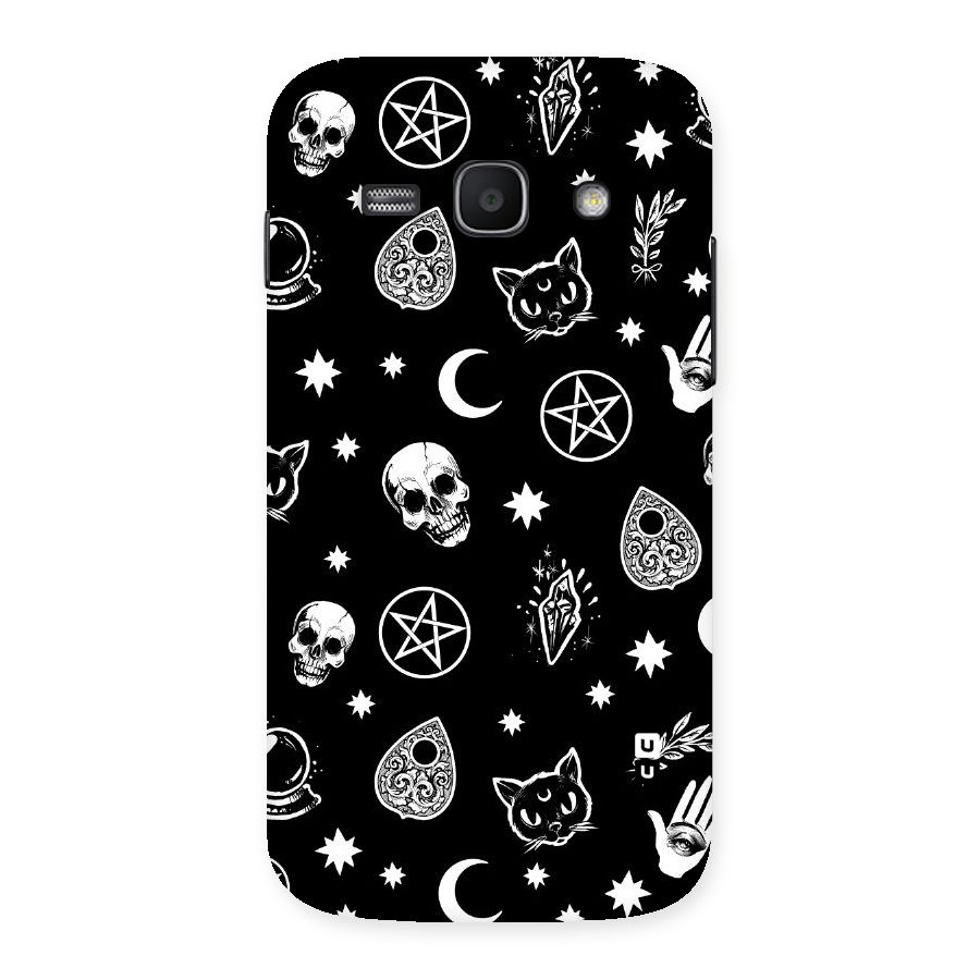 Skull Moon Design Back Case for Galaxy Ace 3