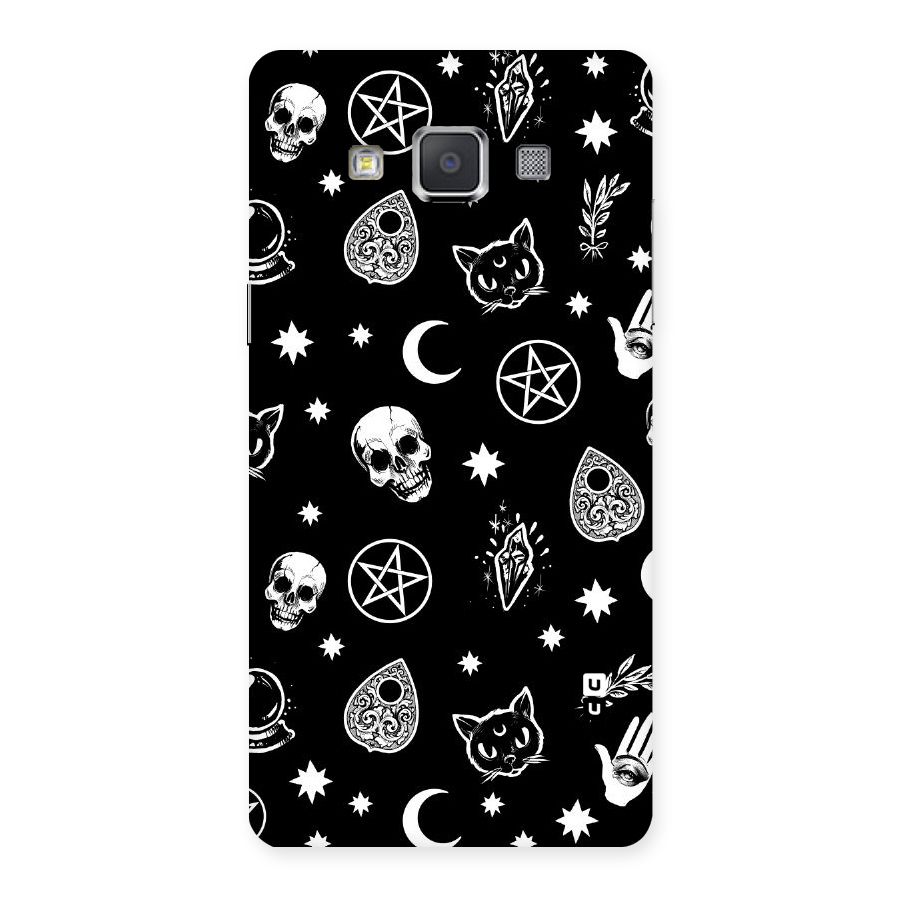 Skull Moon Design Back Case for Galaxy Grand 3