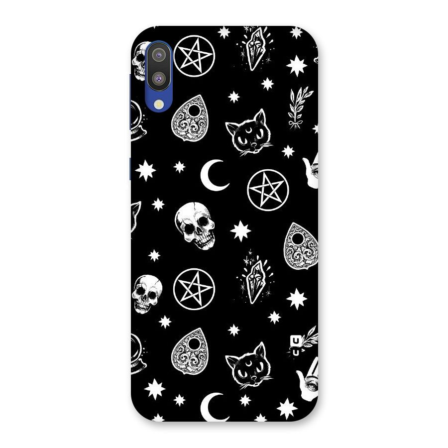 Skull Moon Design Back Case for Galaxy M10