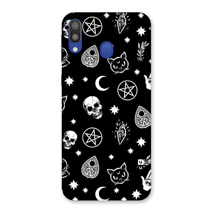 Skull Moon Design Back Case for Galaxy M20