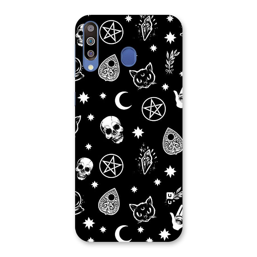 Skull Moon Design Back Case for Galaxy M30
