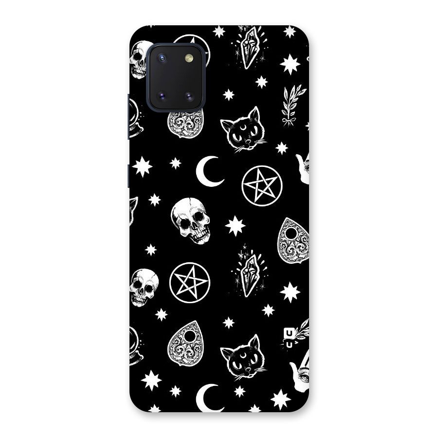 Skull Moon Design Back Case for Galaxy Note 10 Lite