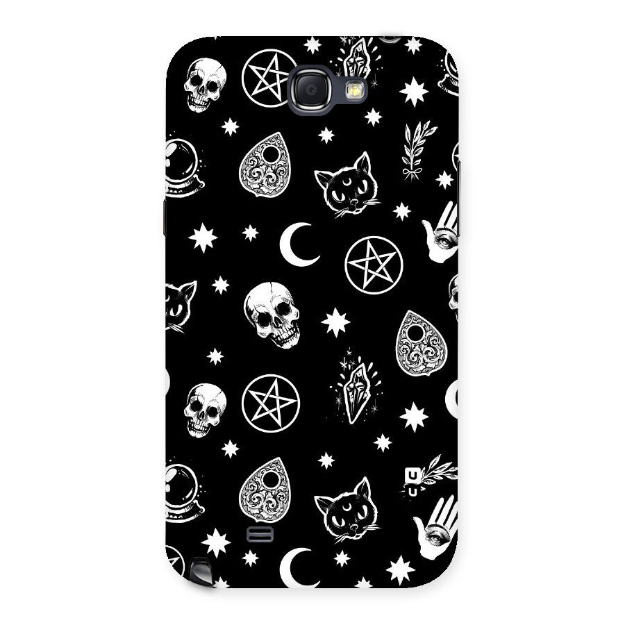 Skull Moon Design Back Case for Galaxy Note 2