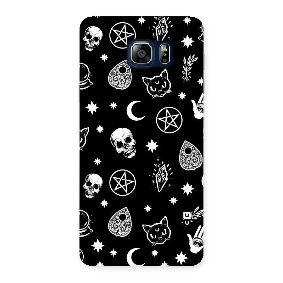 Skull Moon Design Back Case for Galaxy Note 5